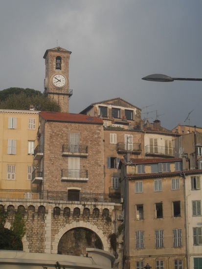 Die Sicht auf den Wachturm.