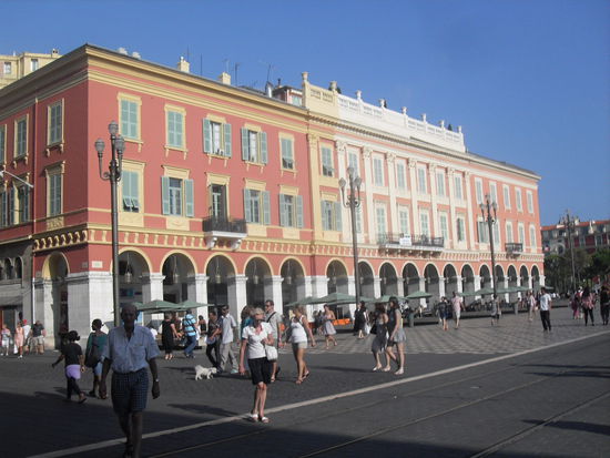 Der Place Masséna.