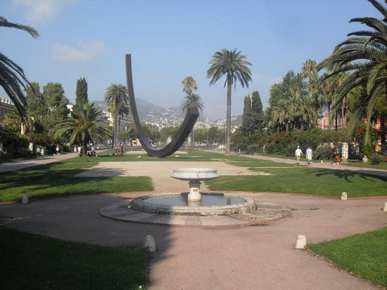 Kunst im Jardin Albert 1er.