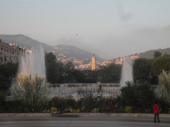Wunderschöner Blick auf die Stadt. 