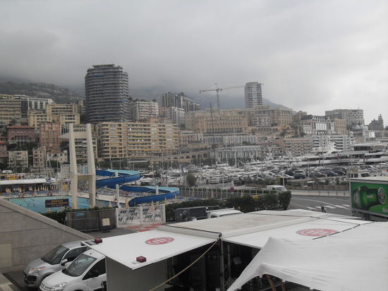 Blick über den Hafen Richtung Monte Carlo