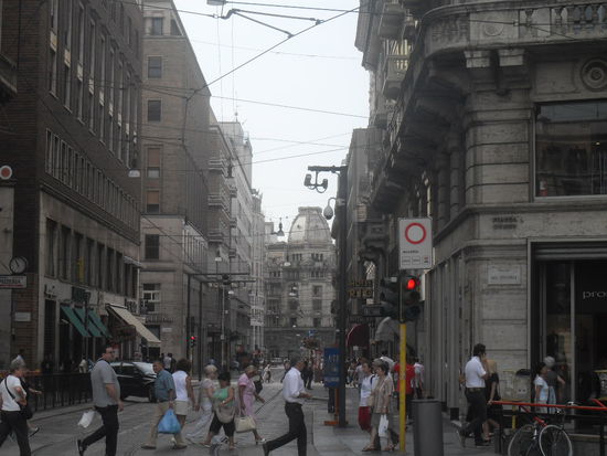 Eine sehr belebte Stadt...