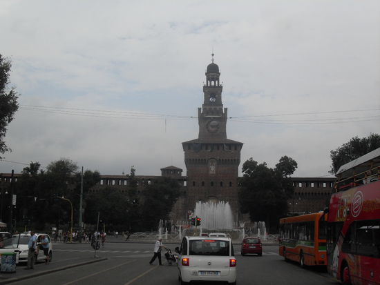 Der Blick auf die Festung.