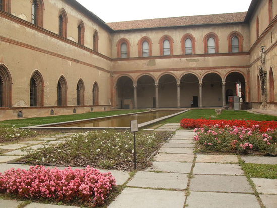 ... auch ein Garten war vorhanden ...