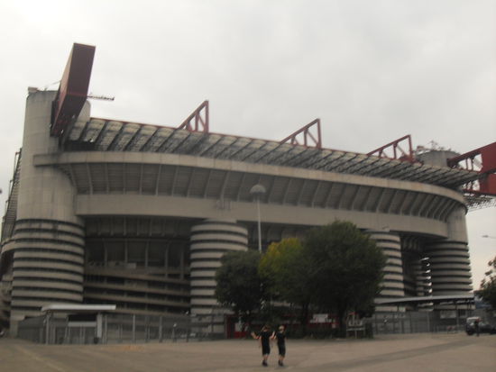 ... machte bereits von außen mächtig Eindruck.