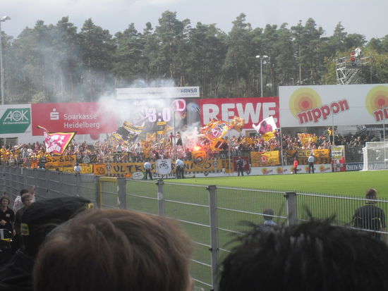Dresden in Sandhausen - ging gut ab!