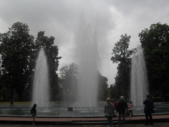 Die Franzosen stehen auf Brunnen und Fontainen, genauso wie auf Kreisverkehre!