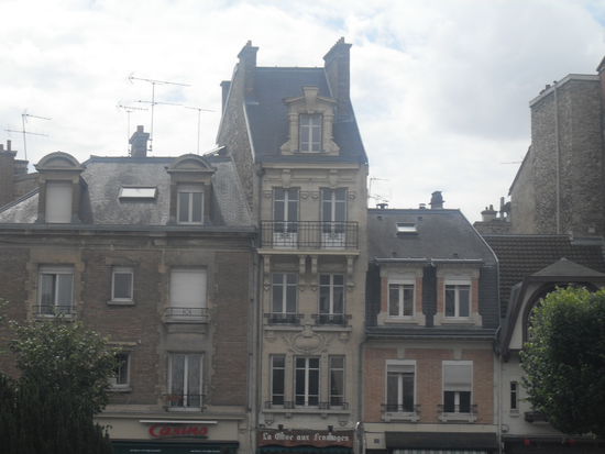 Eine wie ich finde typisch französische Häuserfassade