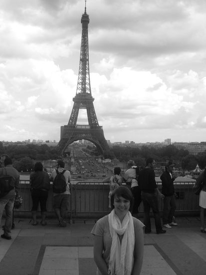 Mal ein Schwarz-Weiß Bild, weil Doro es so liebt und es so gut zu Paris passt 