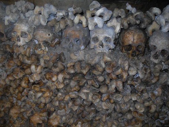 Knochen über Knochen ... unglaublich, dass die alle mal gelebt haben ...