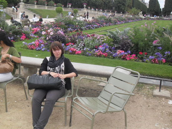 Doro hat es sich schon wieder gemütlich gemacht 