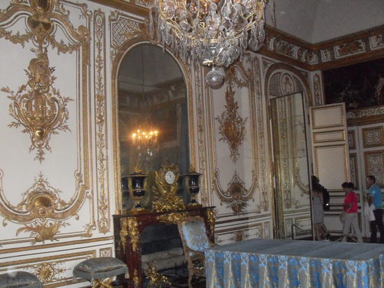 Hier traf der König  jeden Morgen seine Minister.