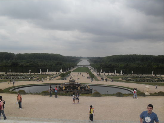 Eine Aussicht über das riesige Areal.