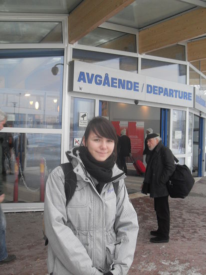 Angekommen! Leider brachte uns die überpünktliche Landung im Endeffekt gar nichts ein ...