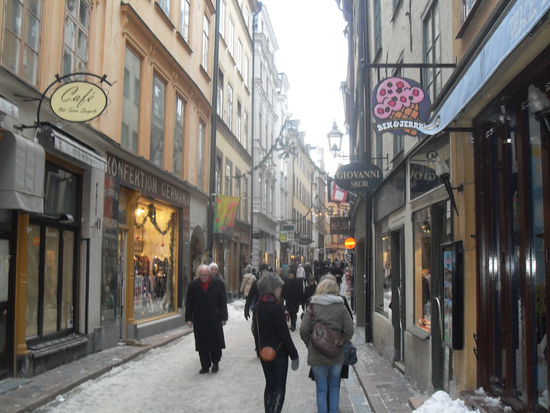 Viel Betrieb in den Gassen der Altstadt.