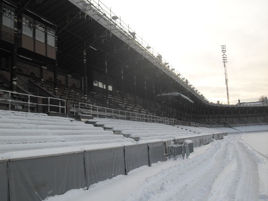 Das Stadion ist im selben Stil wie die meisten Gebäude Stockholms erbaut und hat dementsprechend einen unglaublich hohen Widererkennungswert.