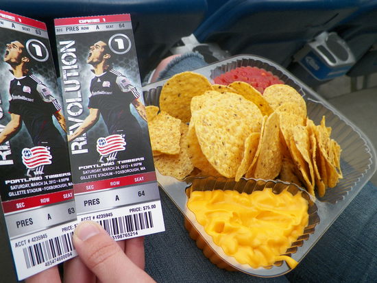 Erstmal was essen! Man beachte unseren "Sector": "PRES" ;D