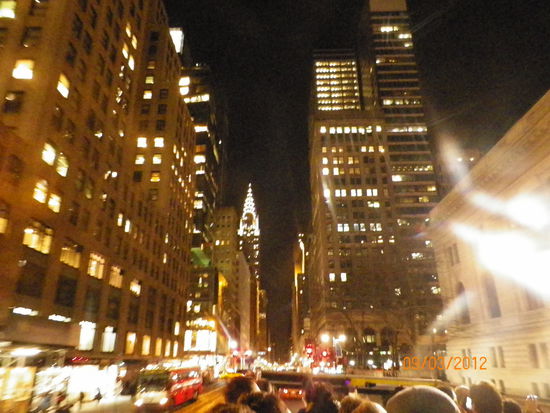 Jetzt gehts los, NYC bei Nacht - die Stadt, die niemals schläft!