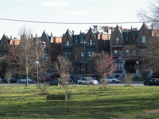 Normales Stadtbild für Philly, sieht doch wirklich ganz einladend aus.