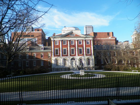 Hier sieht man das erste gebaute und eröffnete Krankenhaus der USA!