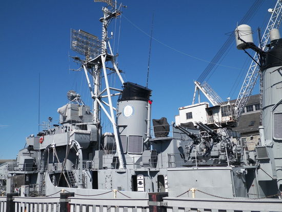 Dieses Foto wird den Ausmaßen des Schiffes leider nicht gerecht.