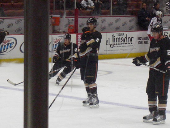 Luca Sbisa beim Einschiessen