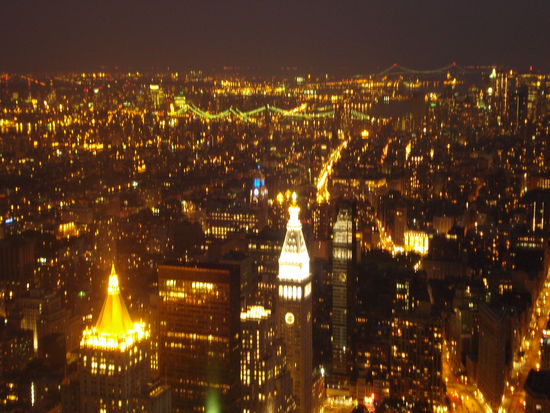 Blick vom Empire State - amazing!