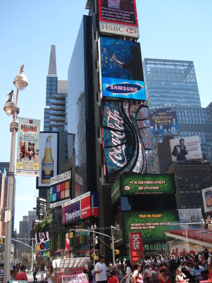 Times Square bei Tag...
