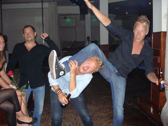 Sebastian und Emil aus Schweden...