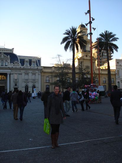 ...und noch mal Plaza de Armas, mit unserer allseitsbeliebten Vio =)