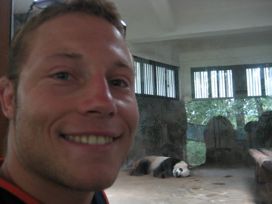 Patricks absoluter Hoehepunkt - der Panda!