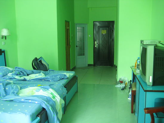 Unsere kleine Penthouse-Wohnung.