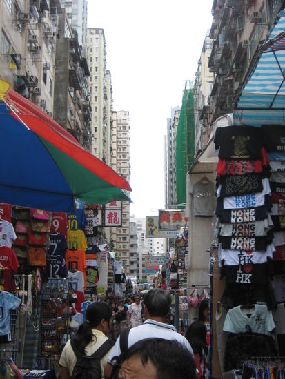 Einkaufen konnte man wirklich super in Hongkong!