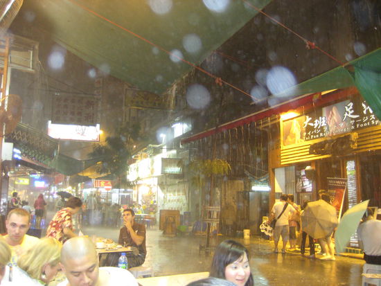 Wenns mal regnet, dann richtig!