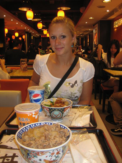 Gegessen haben wir auch hin und wieder was...