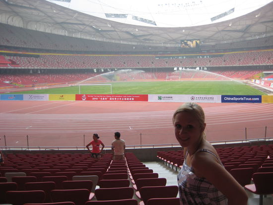 Da is er langgewetzt - der Usain.