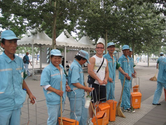 Siehste Mutti, auch in China kann ichs nicht lassen...