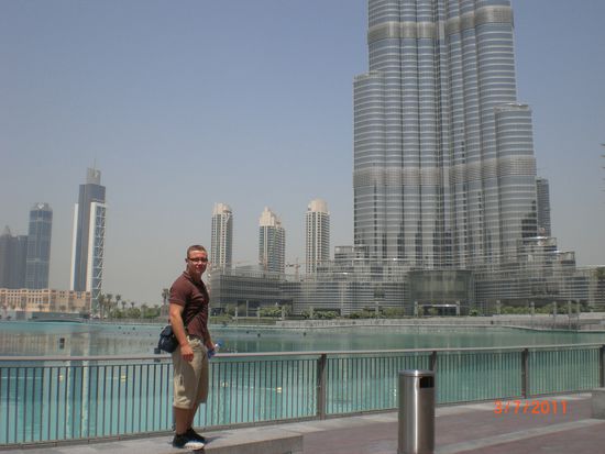 Burj Khalifa - leider zu gross fuers Bild