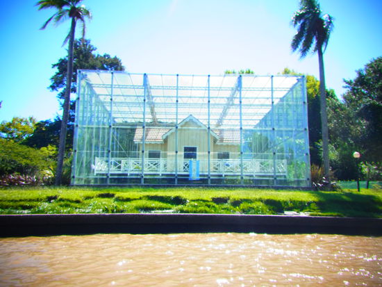 Haus eines ehemaligen Praesidenten - direkt am Delta (heute ein Museum)