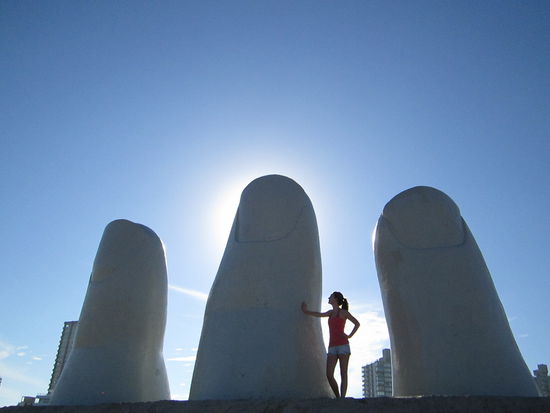 Die "Finger" Punta del Estes.