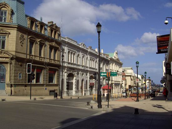 Punta Arenas - Eine von vielen schönen Straßen