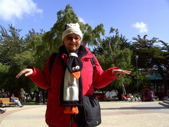 Punta Arenas  - .....Upps, hat sich da ein Pinguin in Menschengestalt verirrt?