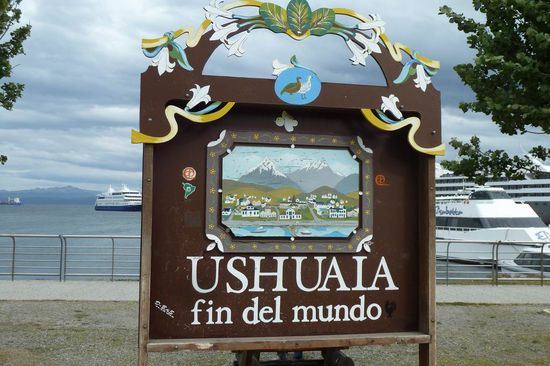 Ushuaia begrüßt uns