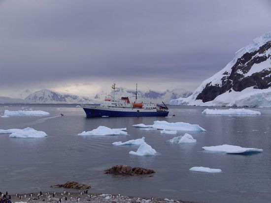 Antarktis - Wir nehmen Abschied von Neko Habour und fahren weiter nach Süden