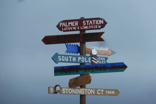 Antarktis - Palmer Station - wie weit ist es nach ......?