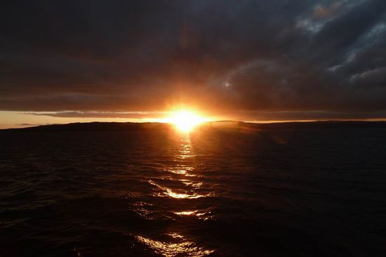 Drake Passage - Ein letztes Abendrot und später ......
