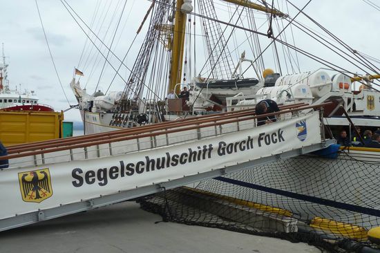 Ushuaia - ...das war dann die Überraschung am 18.1.2011 frühmorgens.