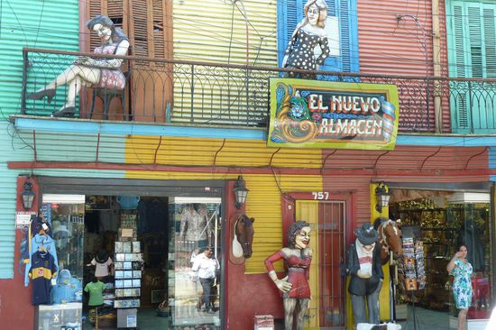 Buenos Aires - La Boca, das "bunte" Künstlerviertel