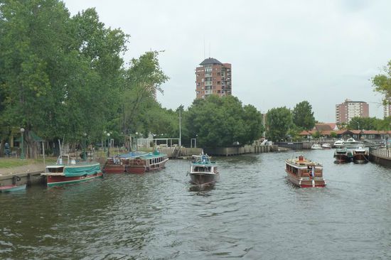 Tigre - ... mit seinen vielen Kanälen