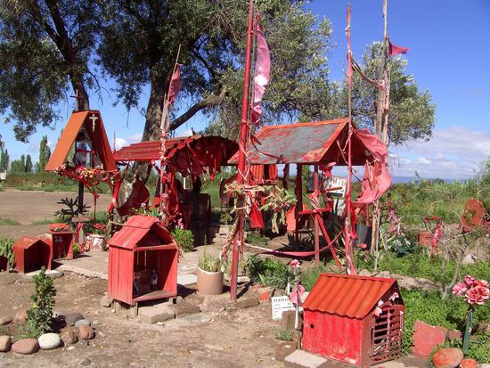 Mendoza - Gauchito. Das sind Altare für den argentinischen "Robin Hood"